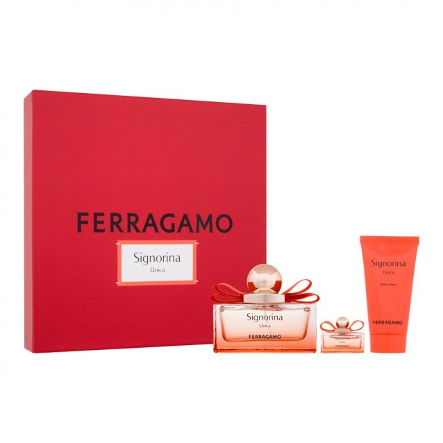 Salvatore Ferragamo Signorina Unica EDP, set cadou pentru femei