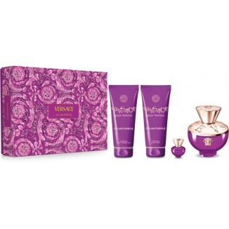 Versace Dylan Purple EDP, set cadou pentru femei Versace Dylan Purple EDP, set cadou pentru femei