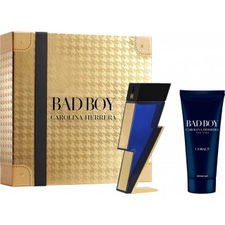 Carolina Herrera Bad Boy Cobalt Absolute EDP, set cadou bărbați 