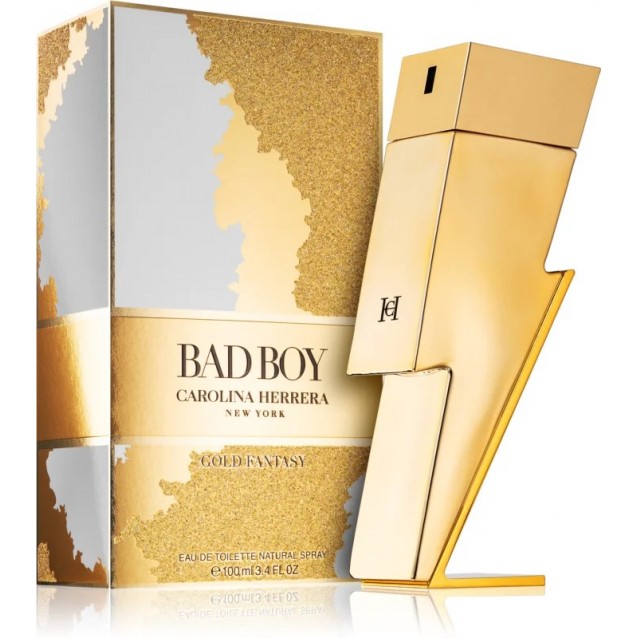 Carolina Herrera Bad Boy Gold Fantasy EDT, barbati Carolina Herrera Bad Boy Gold Fantasy EDT, barbati
