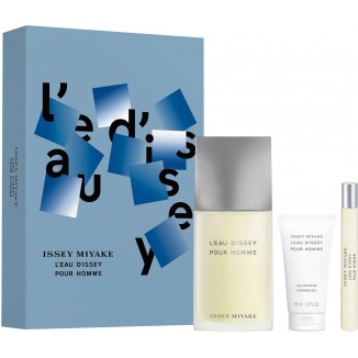 Issey Miyake L'eau D'issey Pour Homme EDT, set cadou barbati