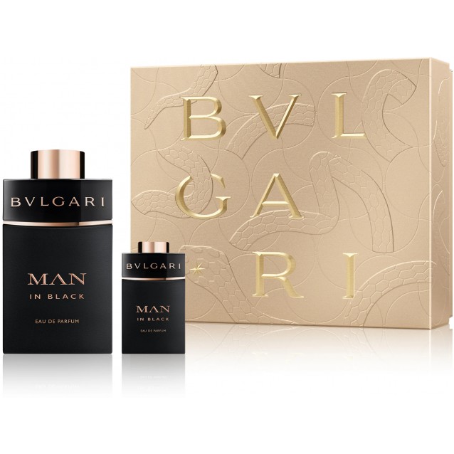 Bvlgari Man in Black EDP, set cadou pentru bărbați 