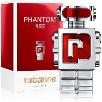 Paco Rabanne Phantom in Red PARFUM ELIXIR, barbati
