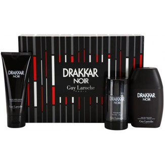Guy Laroche Drakkar Noir EDT, set cadou pentru bărbați 