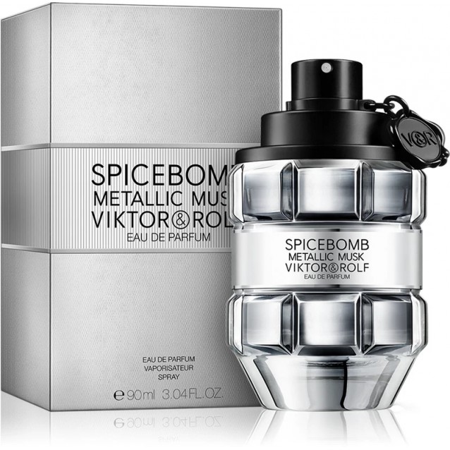 Viktor&Rolf Spicebomb Metallic Musk EDP, barbati