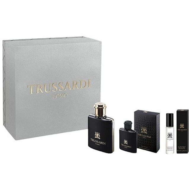 Trussardi Uomo EDT, set cadou bărbați 