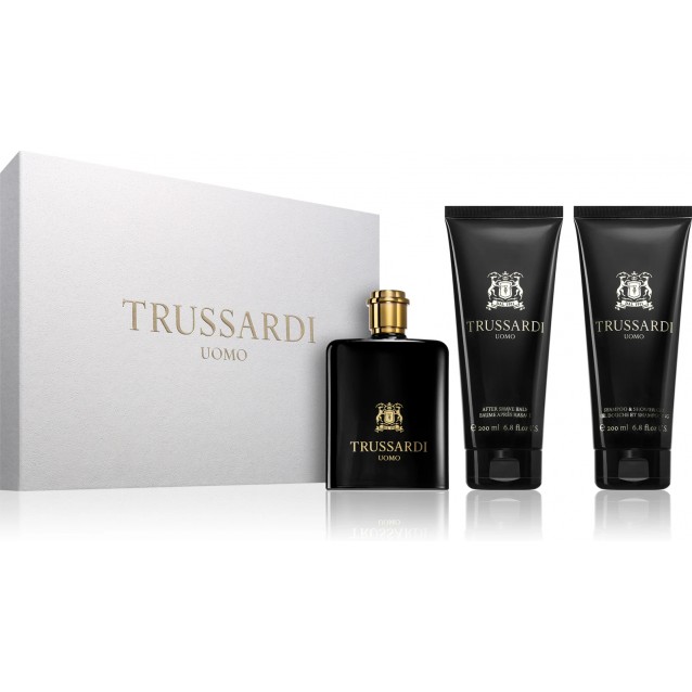 Trussardi Uomo EDT, set cadou bărbați 