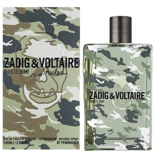 Zadig&Voltaire This is Him! No Rules EDT, barbati